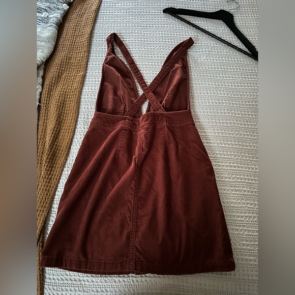 🌑 S O L D 🌑 Rewash Cordoury OverallS Suspender Dress M - Picture 3 of 7